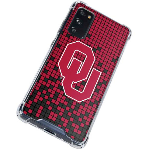 University of Oklahoma Sooners Red Digi Galaxy S20 FE Clear Case